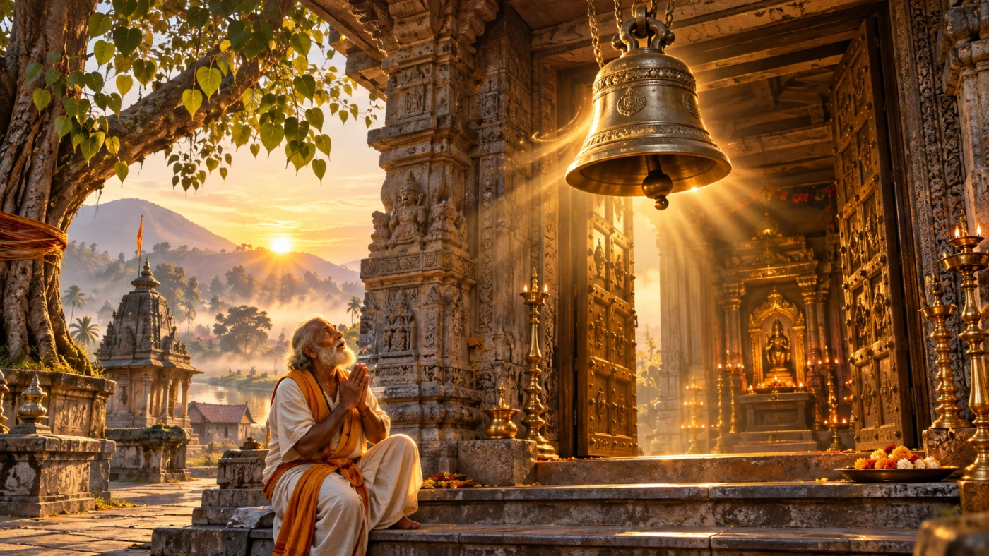 जब मंदिर की घंटी बिना छुए बज उठी | The Divine Call No One Expected