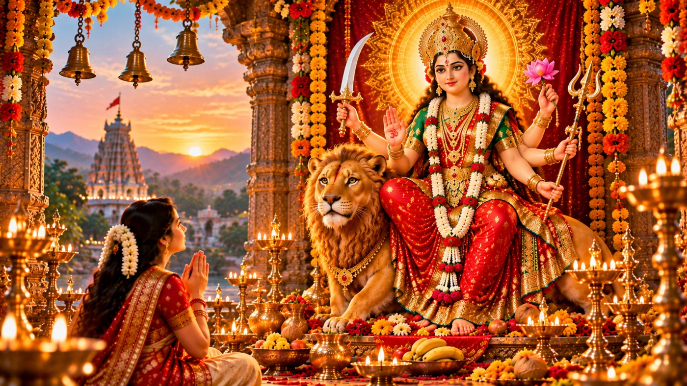 नवरात्रि के छठे दिन माँ कात्यायनी की कृपा: जब एक बेटी ने अपने साहस से बदल दी पूरे परिवार की किस्मत